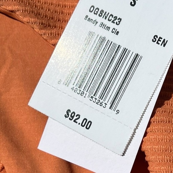 🌻NEW w.tag L*Space Eco Ribbed Sandy Bikini Bottoms Sizes XS & Medium - Picture 9 of 10